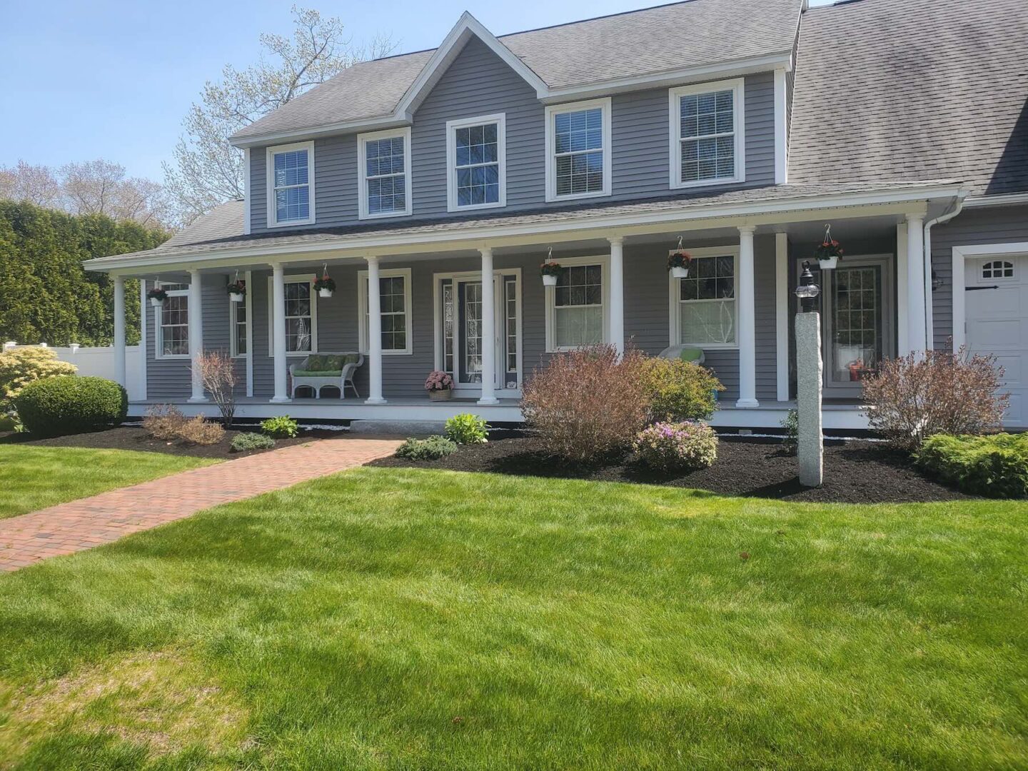 lawn installation for Portland, ME